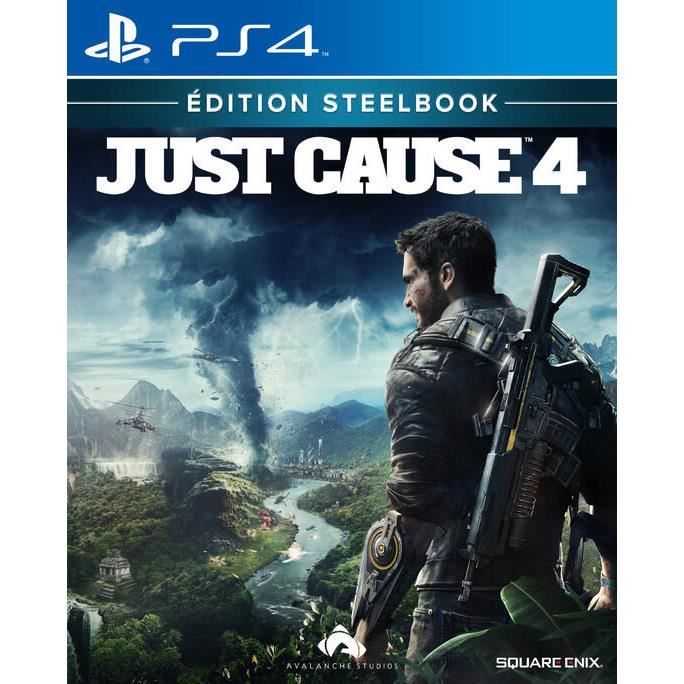 Koch Media Just Cause 4 Edition Steelbook Sur PS4, Un Jeu Action Pour PS4 Disponible Chez Micromania !