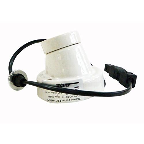 Comparer les prix de Lucky Reptile Thermo Socket Pro HTSP-2 – Support de lampe blanc à fixer