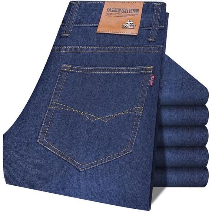 Jean droit taille haute homme Clearance