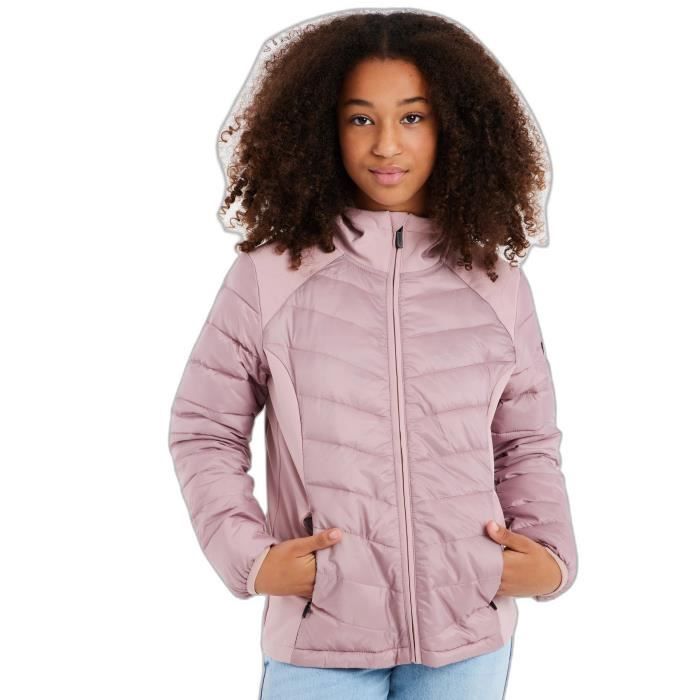 Doudoune fille Protest Prtcharon Mauvepink 4 ans Imperm able