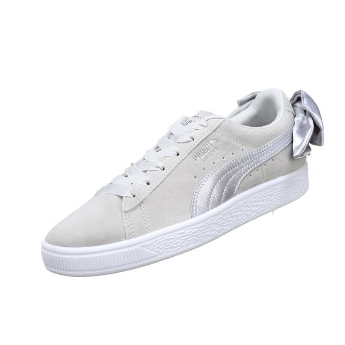 puma gris femme