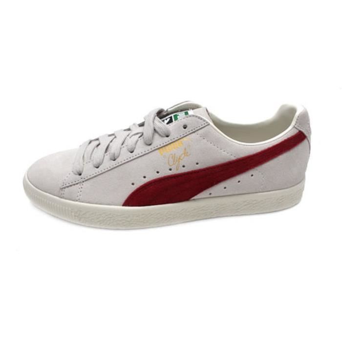 puma clyde homme blanche