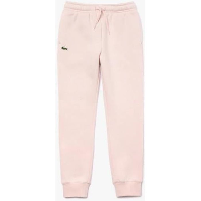 Jogging Lacoste SPORT Enfant en molleton uni rose Rose Cdiscount Pret a Porter
