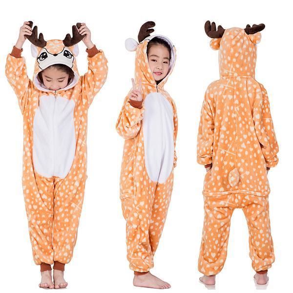 Pyjama De Dessin Anime Pour Enfants Barboteuses Bebe Fille Vetements Kigurumi Pyjamas Animal Dessin Anime Enfants Combinaison Nouv Deer Achat Vente Pyjama Soldes Cdiscount