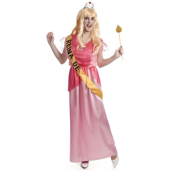 Déguisement Princesse Écharpe homme - EL REY DEL CARNAVAL - Rose - Adulte -  Cdiscount Jeux - Jouets