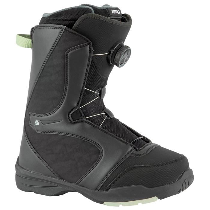21 Flora Boa Boots Snowboard Femme NITRO Taille 23.5 Couleur VERT Cdiscount Sport
