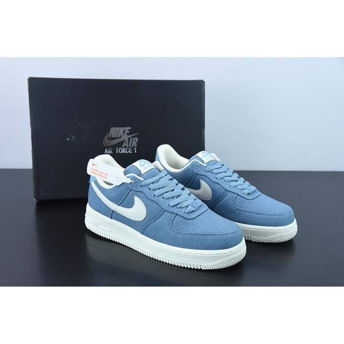 BASKETS NiikeAirsForces 1 07 Low Denim Blue Beige White DG2296004