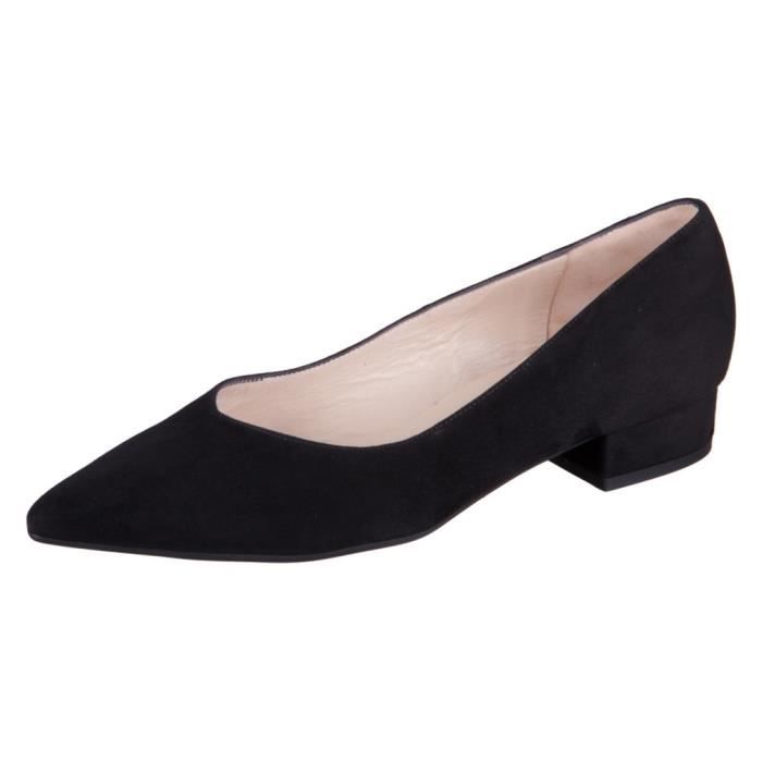 Chaussures Femme PETER KAISER Darcie Noir Cuir Talon Fin Lacets Hauteur de la tige Moyenne Achat Vente Chaussures Femme PETER KAISER Darcie Noir Cuir
