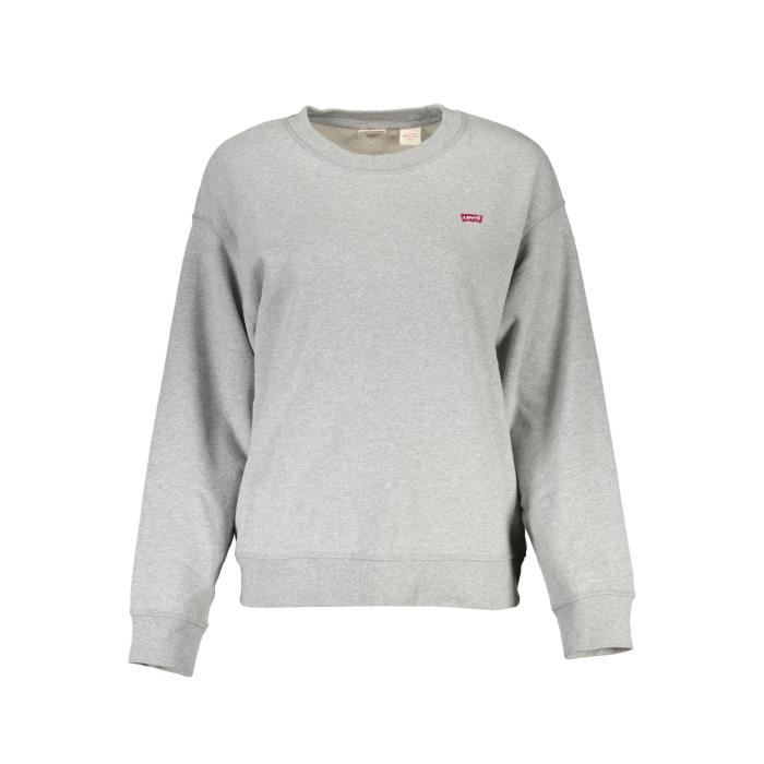 LEVI S Pull molleton Femme Gris Textile SF10493