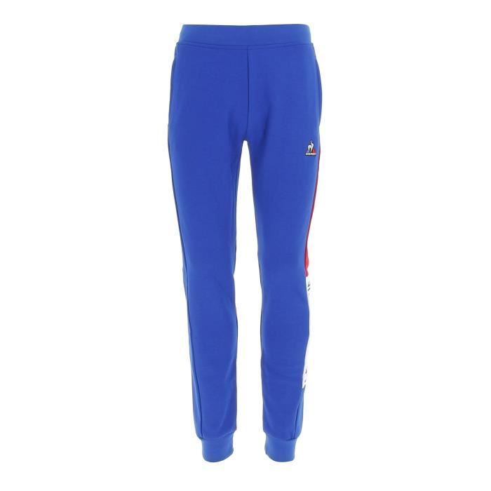 Pantalon de survêtement Tri pant regular n1 m - Le coq sportif - Bleu - Taille élastique - Look sportif