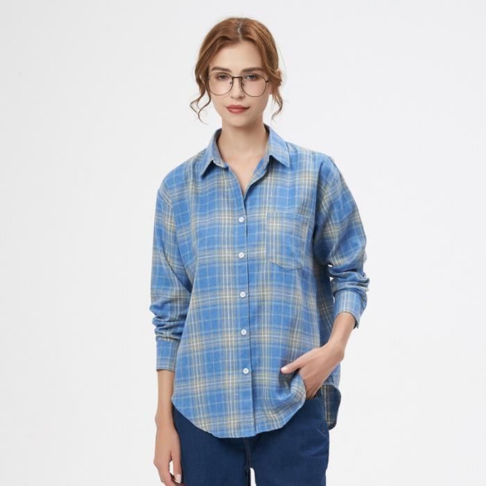 Chemise à carreaux deals femme grande taille