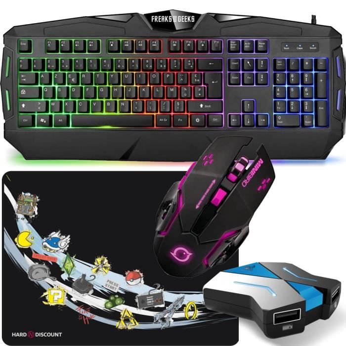 Adaptateur Souris/clavier Pour Nintendo Switch, Ps4, Xbox One/360, Ps3 à Prix