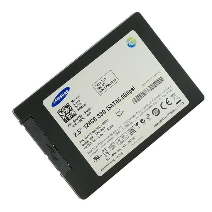 SSD 128Go Samsung 830 Series MZ-7PC128D SATA3 6Gbps 2.5\