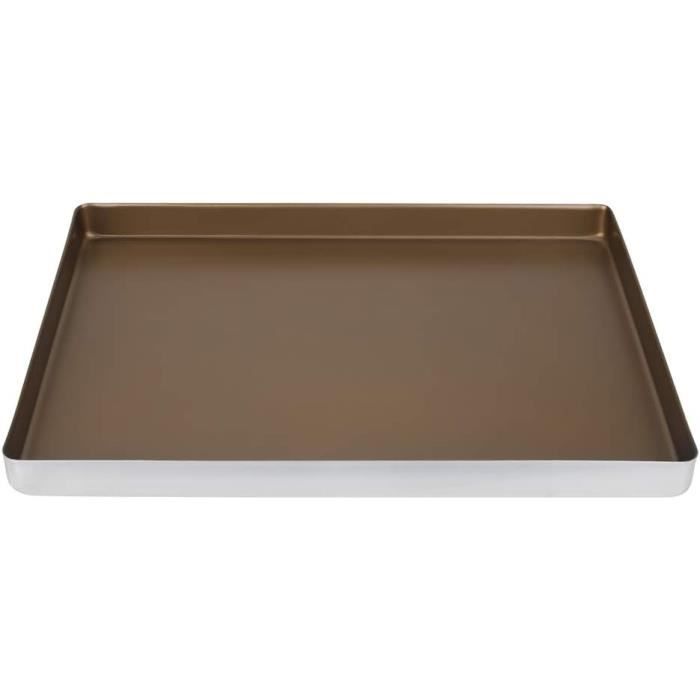 Moule à Gâteau Rond 20cm Profond - Antiadhésif, Acier Inoxydable, Pour Four - Noir