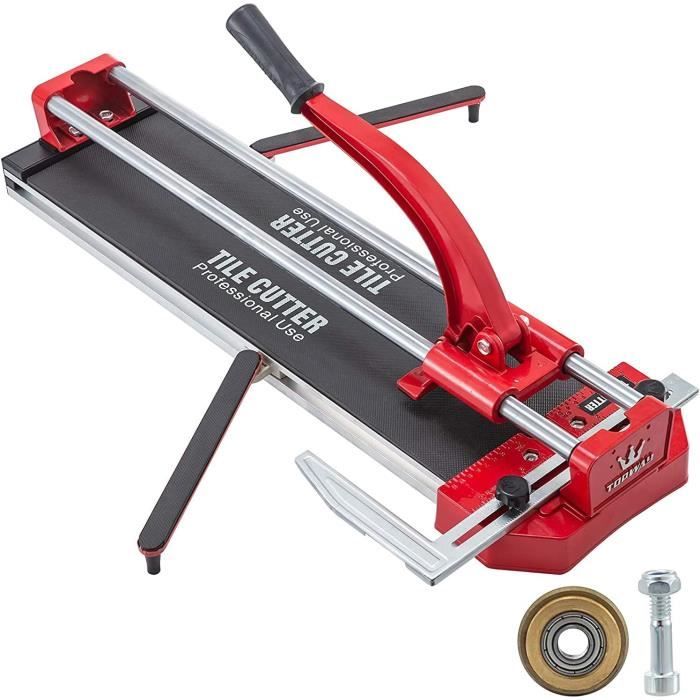 Coupe-Carrelage Manuel Professionnel 800 Mm – Laser, Coupe 6-15 Mm, Acier Robuste Pour Céramique, Porcelaine Et Sol