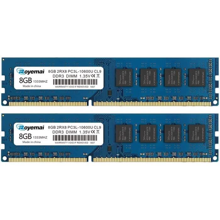 Kit Timetec De 32 Gb (4x8 Gb) Ddr3 1333 Mhz Pc3-10600 Não Ec | Parcelamento sem juros