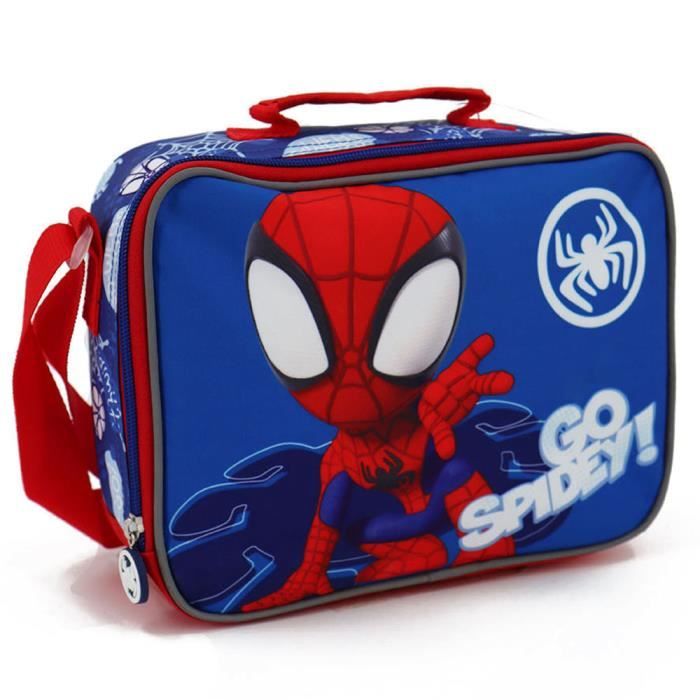 Sac Isotherme Lunch Spiderman - Format 44x32 Cm - Pour Enfant - Neuf Avec étiquettes