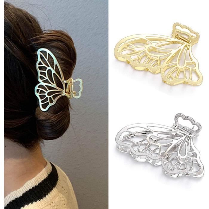 Lot De 12 Petites Pinces à Cheveux Dorées En Métal - Mini Pinces Antidérapantes Pour Filles Et Femmes