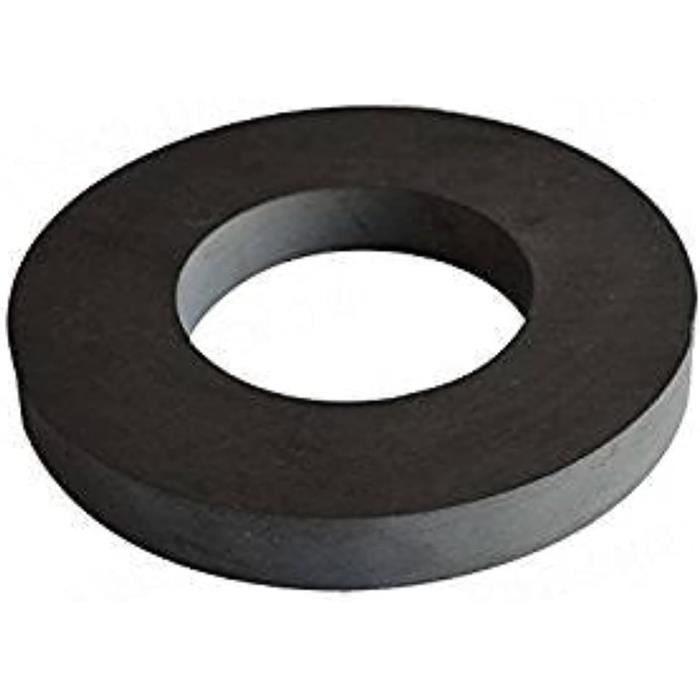 Butée de porte (4 cm de diamètre, 7,5 cm de hauteur, noir) - Wood
