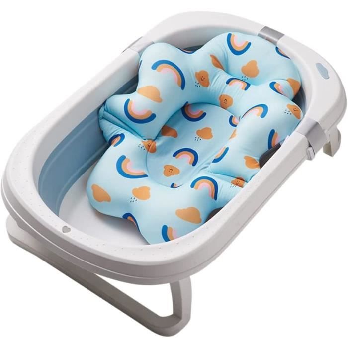 coussin de bain pour bébé Tapis de bain pour bébé antidérapant doux à  séchage rapide léger assis et couché coussin AB59