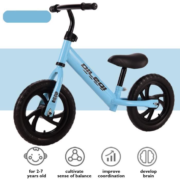 Tempsa Draisienne Velo D Equilibre Pour Enfants 2 7 Ans Bleu Achat Vente Draisienne Cdiscount