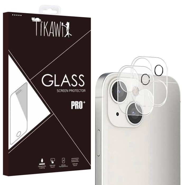 Tikawi x2 Verre trempé Caméra Arrière Iphone 13 (6.1\