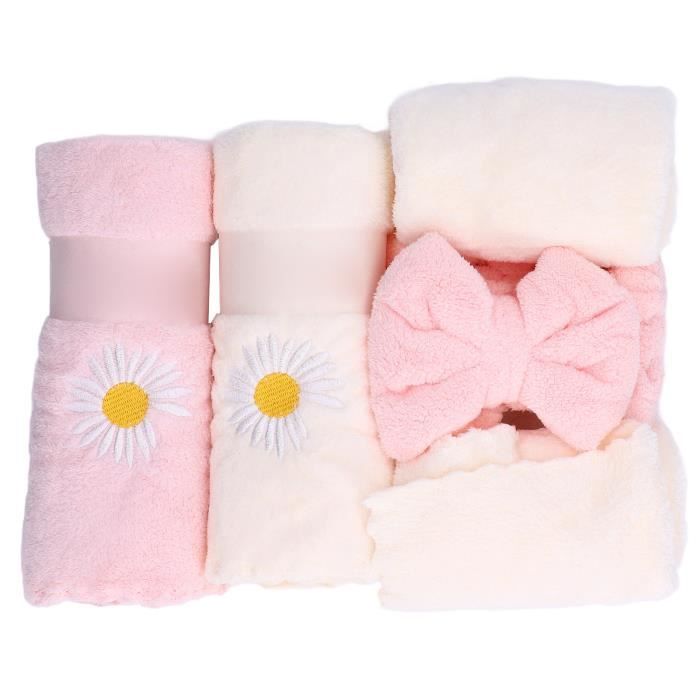 Serviette Coffret Cadeau De Serviette De Bain En Coton