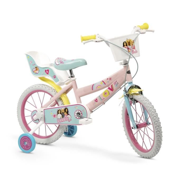 Vélo enfant - TOIMSA - Lazy Town - 16 pouces - Multicolore - Fille - 4 à 6 ans