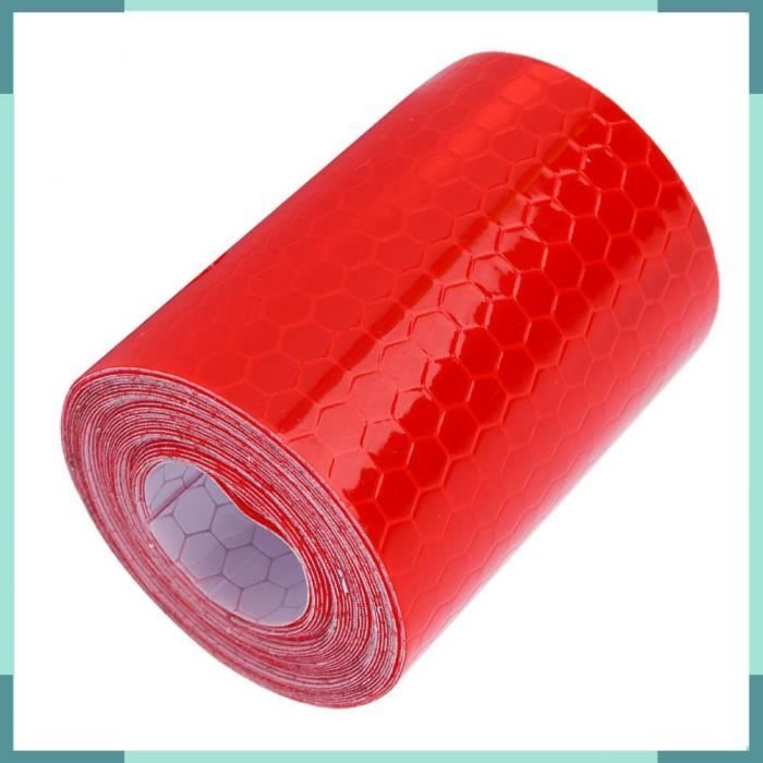 Bande Reflechissante 25mx5cm PVC Autocollante Rouge et Blanc Ruban Reflechissant Adhesif Haute Intensité Bande pour véhicules, Camion | Leroy Merlin Bande Reflechissante 25mx5cm PVC Autocollante Rouge et Blanc Ruban Reflechissant Adhesif Haute Intensité Bande pour véhicules, Camion | Leroy Merlin