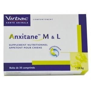Comparer les prix de Anxitane M/L Anti-Stress Chien Et Chat - X 30