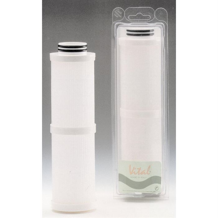 Cartouche filtrante lavable - 50 mcu - VITAL - Blanc - Élément filtrant pour le traitement de l'eau domestique