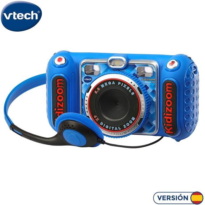 VTech Kidizoom Duo 5.0 Appareil photo Numérique pour les Enfants, Bleu :  : High-Tech