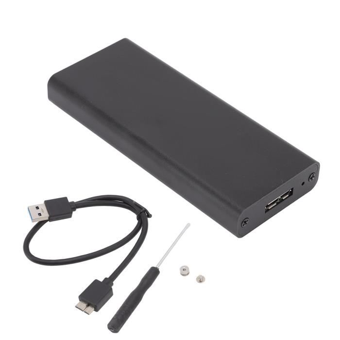 Coquille de planche - Adaptateur M2 SSD mSATA vers USB, boîtier mSATA M.2 NGFF mSATA SSD vers