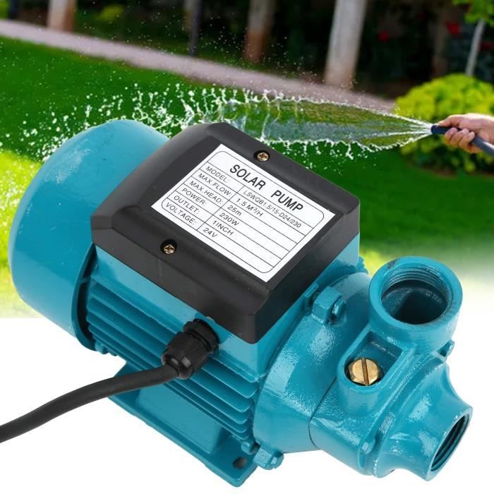 Pompe à Eau Solaire 24V DC 230W - Débit 1,5 M³/h, Hauteur 25m, Pour Irrigation