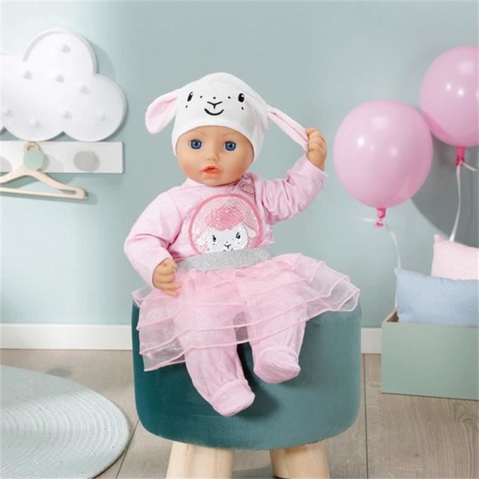 Poup e BABY Annabell Ensemble Deluxe Paillettes 43cm ZAPF