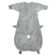 Babycalin Gigoteuse 2ème âge 6-24 mois - A manches lapin - 90 cm - Coral fleece 100% polyester 260gr/m² -1