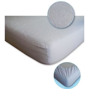 Protège Matelas Imperméable 140x190 Cm - Alèse Respirante - Anti Taches Et Humidité