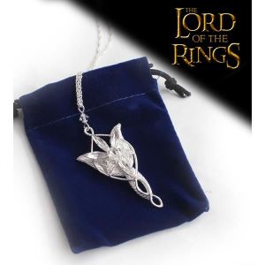 Seigneur Des Anneaux - Pendentif étoile Du Soir D'Arwen En Argent  116097
