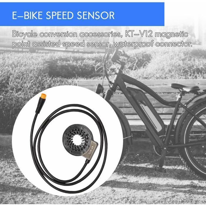 Capteur De Pédale KT-V12L Pour Vélo électique - Étanche, 24V/36V/48V