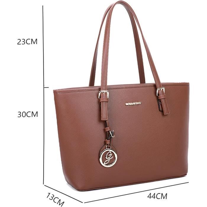 Sac à Main Cabas Femme David Jones Taille XL - Noir, Synthétique - Neuf Avec étiquettes