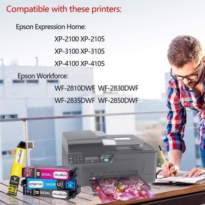 Imprimantes compatibles avec Cartouche Jet d'encre EPSON 603 - Etoile de mer