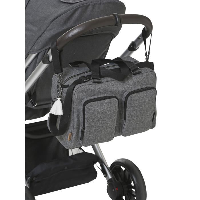 Sac à Langer Vertbaudet Family - Multipoches, Tapis Inclus, Pratique Pour Poussette - Coloris Sable