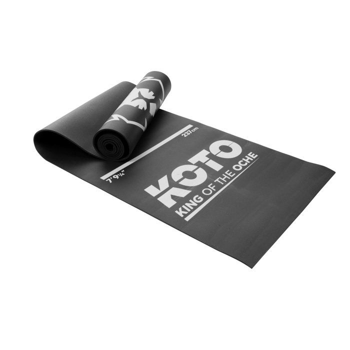 KOTO - Tapis Checkout Rouge 237 x 60 cm, INCL. Indicateur de Score, Antidérapant, Tapis Flechette Sol