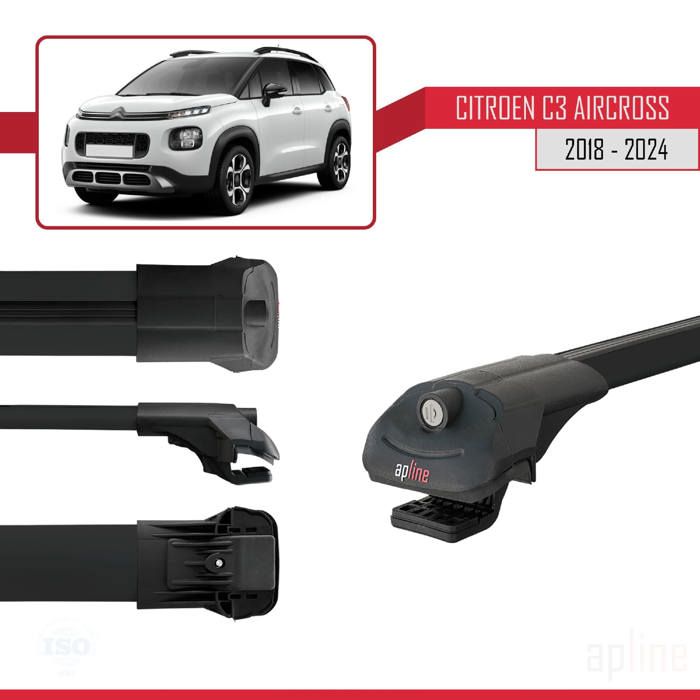PORTE-VÉLO MENABO LOGIC 2 pour Citroen C3 hayon 01.2006 - 12.2013 2