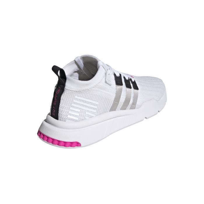 Basket adidas Originals EQT SUPPORT MID ADV PK BD7502 Homme Blanc Textile Lacets