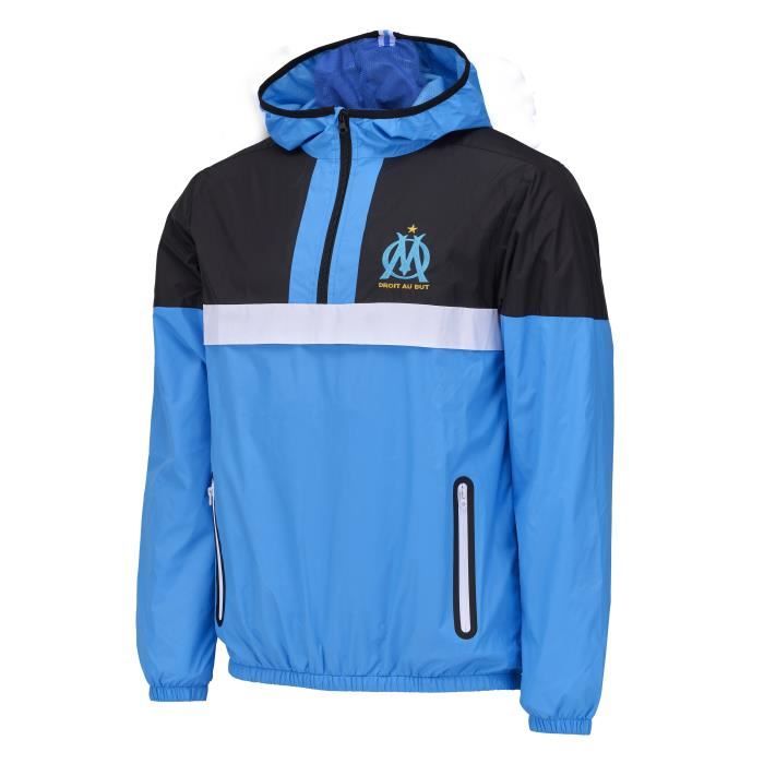 Veste Coupe vent OM Olympique de Marseille Adulte Bleu