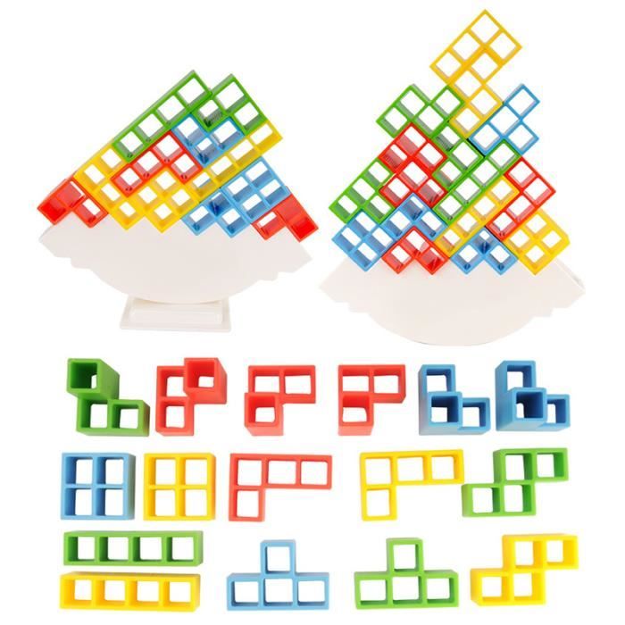Jeu D'Équilibre à Empiler - Jouet De Construction En PP, Pour Enfants 7 Ans Et Plus, Jeu De Société Familial
