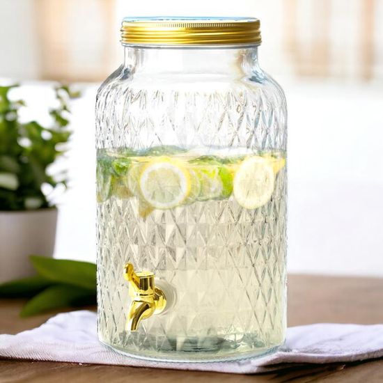 Distributeur De Boissons Avec Support Et Robinet, 3.5L/0.92 Gallon Distributeur De Boissons En Plastique étanche Pour Le Thé Solaire, La Limonade, Le Thé, L'eau Froide (Gris