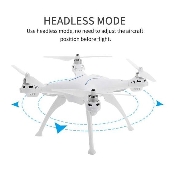 LANQI Quadricopt re GPS double AOSENMA CG037 drone sans brosse 2.4