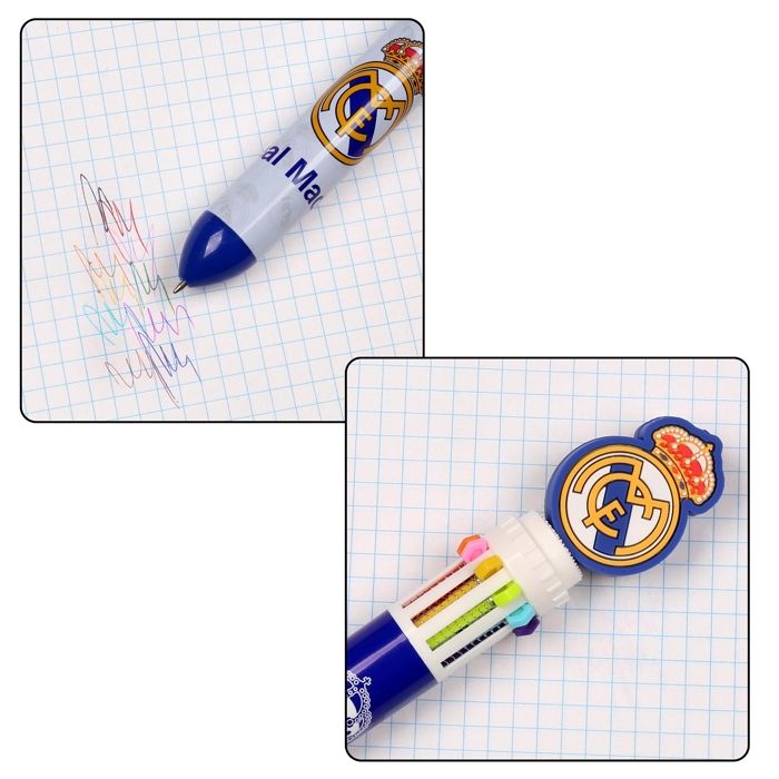 Lot de 48 Stylos à Billes Multicolores en Encre Gel Pailleté pour